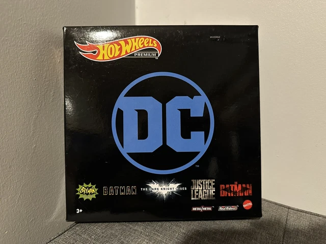 HOT WHEELS DC Batman Premium Pack Model Set RealRiders Metal Metal