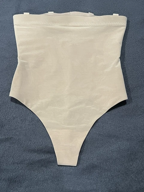 HONEY LOVE SUPER Power High Waist Seamless Nude Shapewear Thong Medium