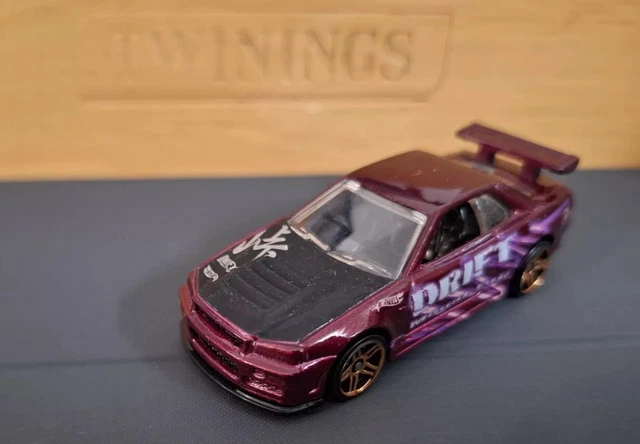HOT WHEELS NISSAN SKYLINE GT R R34 DRIFT MOUNT FUJI LOOSE 20 00 PicClick UK