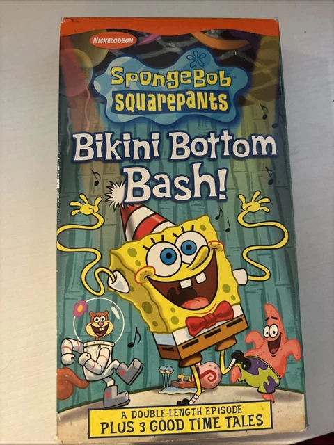 Spongebob Squarepants Bikini Bottom Bash Vhs Picclick Ca