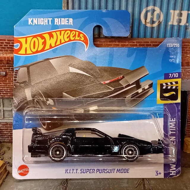 HOT WHEELS KITT Super Pursuit Mode Knight Rider HW Screen Time 7 10 1