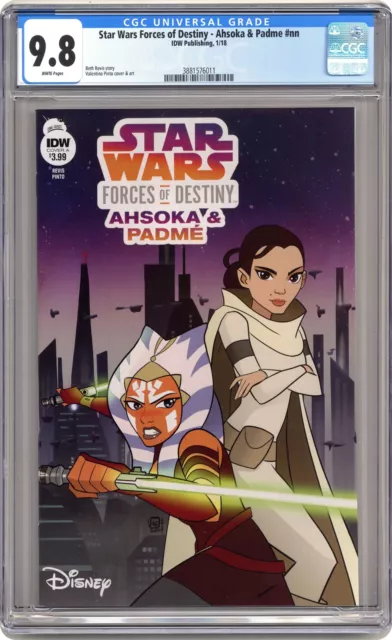 Star Wars Forces Of Destiny Ahsoka And Padme A Pinto Cgc