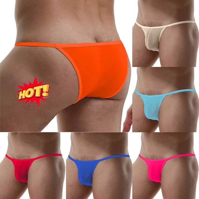 SEXY HERREN TANGA Slip Tanga Bikini T Back Höschen Unterwäsche