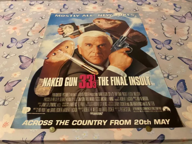 Pad Movie Advert X Naked Gun The Final Insult Leslie