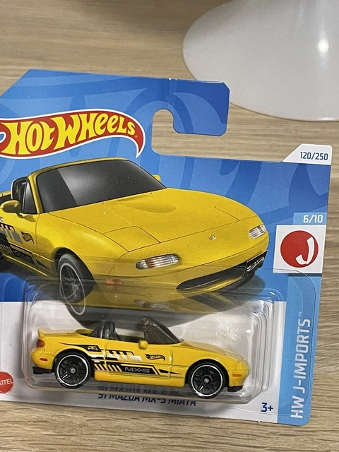 HOT WHEELS MAZDA MX 5 Miata 1991 1 64 3 Inches HW MX5 Miniature Neuve En Boite EUR 9 90