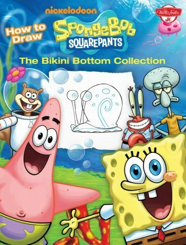 HOW TO DRAW SpongeBob SquarePants The Bikini Bottom Collection