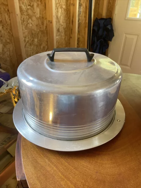 Vintage Regal Ware Aluminum Cake Saver M Picclick