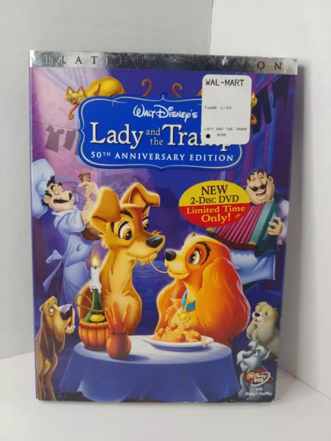 Lady And The Tramp Two Disc Th Anniversary Platinum Edition Dvd W