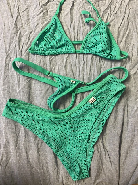 WICKED WEASEL DISCONTINUED Wave Mesh Bikini PicClick AU