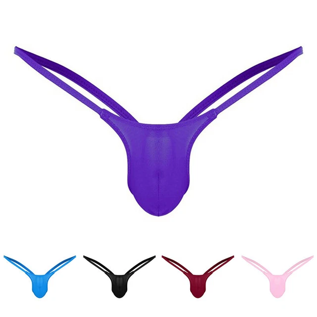 MENTIERS G STRING BULG Bulge Poule Pantes Low Rise Bikini T Back Sous