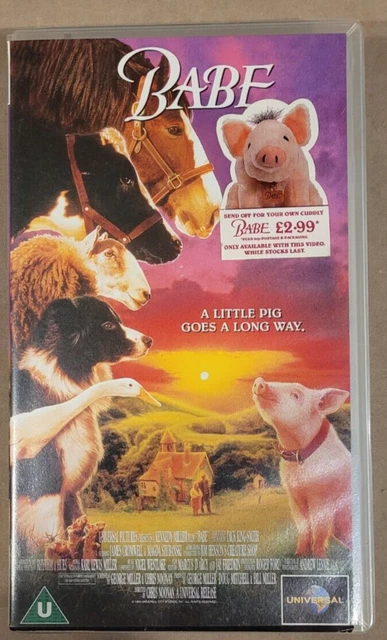 BABE THE MOVIE Vhs Tape In Very Good Condition Used U Suitable For All PicClick UK