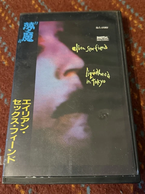 ALIEN SEX FIEND Liquid Head In Tokyo RARE VHS 31 90 PicClick UK