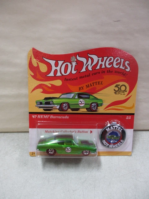 Hot Wheels Th Anniversary Hemi Barracuda Eur Picclick Fr
