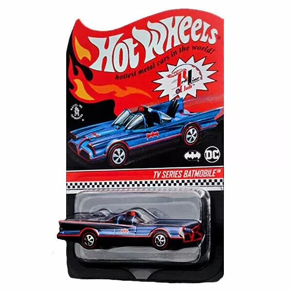 HOT WHEELS RLC Batman TV Series Batmobile Red Line Club Exclusive NEU EUR PicClick DE