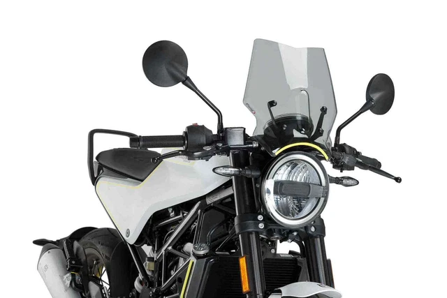 PUIG PARE BRISE NAKED N G Sport Husqvarna Svartpilen Fumée