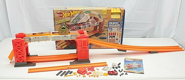 HOT WHEELS TRACK Builder Stunt Bridge Kit INCOMPLETE READ