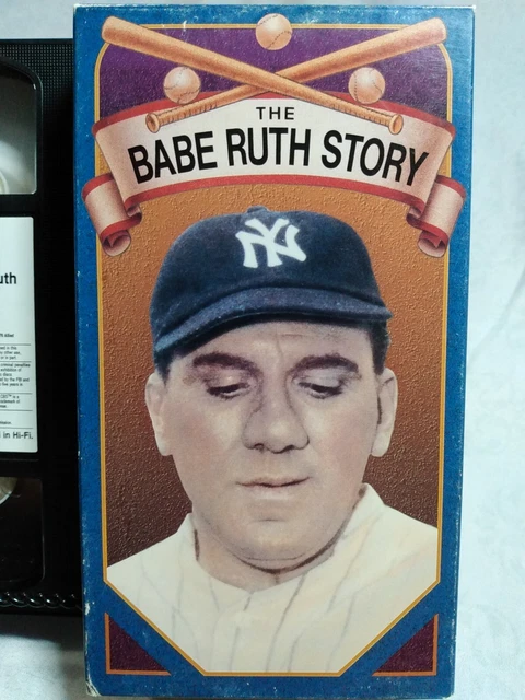 THE BABE RUTH Story VHS 1948 1990 CBS FOX Release 4 76 PicClick UK
