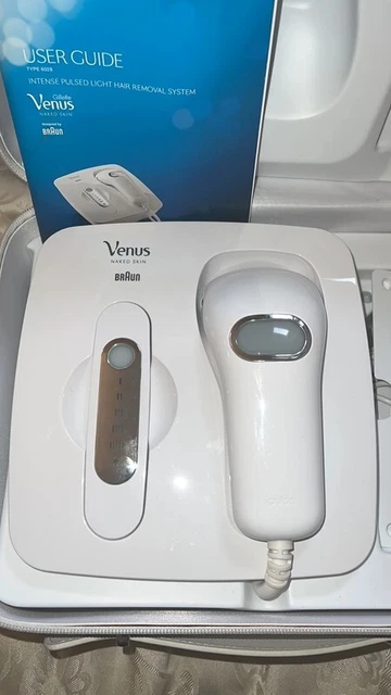 BRAUN GILLETTE VENUS NAKED SKIN IPL Intense Pulsed Light Hair Removal