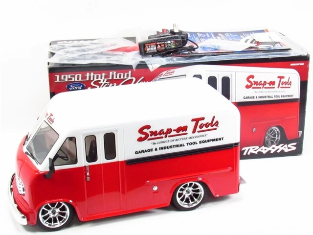 TRAXXAS SNAP ON LIMITED Edition Hot Rod Ford Step Van RTR RC Truck