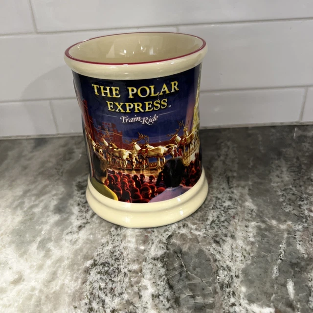 THE Polar Express Train Ride D Raised Ceramic Hot Chocolate