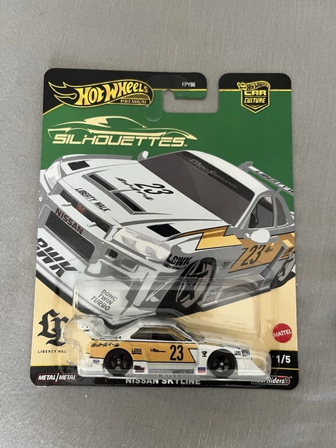 HOT WHEELS PREMIUM LB ER SUPER SILHOUETTE NISSAN SKYLINE R Liberty
