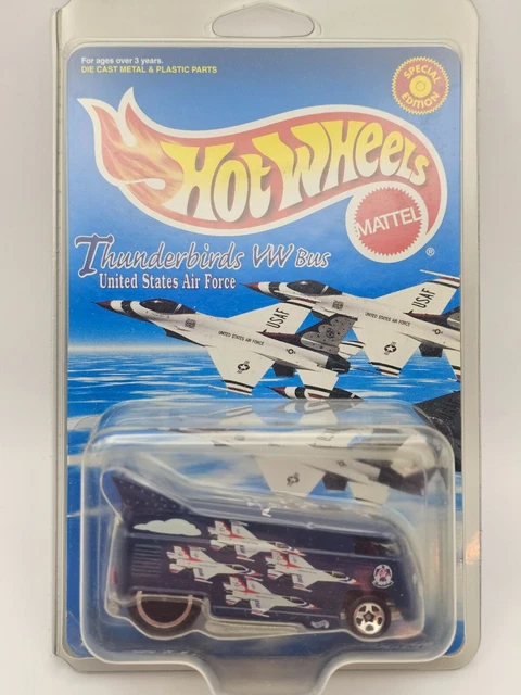 Hot Wheels Thunderbirds Vw Bus United States Air Force Dition Sp Ciale B Eur Picclick Fr