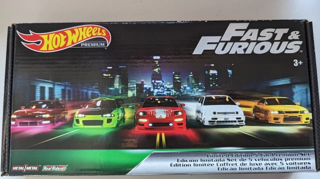 FAST AND FURIOUS Hot Wheels Fast Original Premium Box Pack Complete