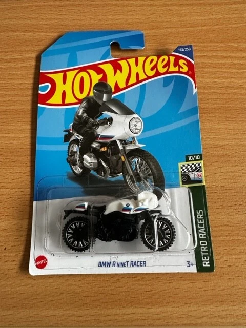 HOT WHEELS MAINLINE BMW R NineT Racer White Motorcycle PicClick AU