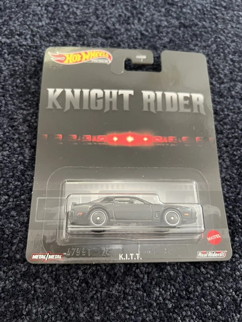 HOT WHEELS PREMIUM Kitt K I T T Knight Rider Metal Metal Real Riders PicClick AU