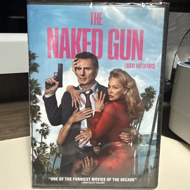 THE NAKED GUN DVD 2025 Liam Neeson Pamela Anderson Brand New 29