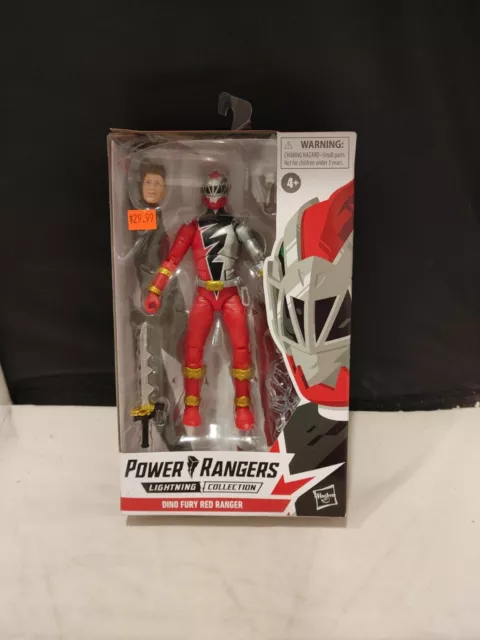 POWER RANGERS LIGHTNING Collection Mighty Morphin Dino Fury Red Ranger