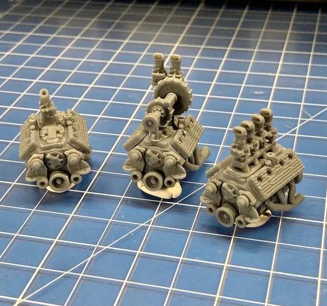 HOT ROD FORD Flathead Engine W 3 Intake Styles 1 24 3D Printed MCS 24 00 PicClick CA