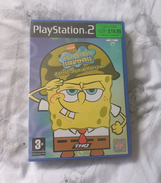 SPONGEBOB SQUAREPANTS Battle For Bikini Bottom PS2 Game Sony