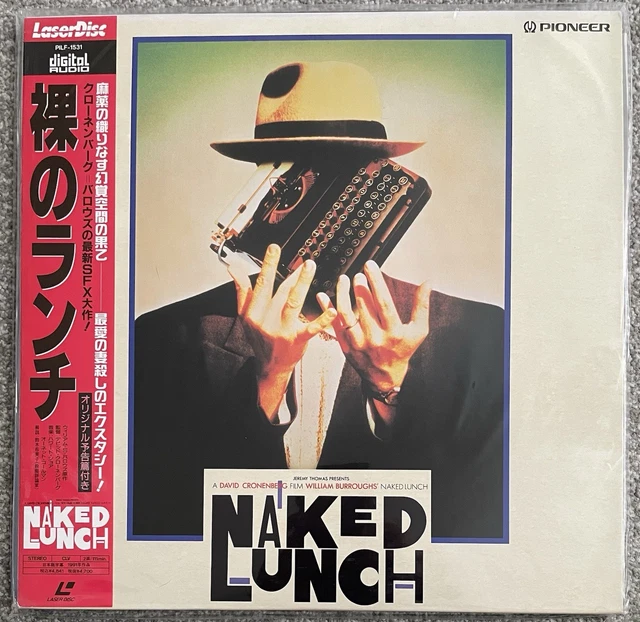 DAVID CRONENBERGS NAKED LUNCH Laserdisc With Obi Excellent Condition
