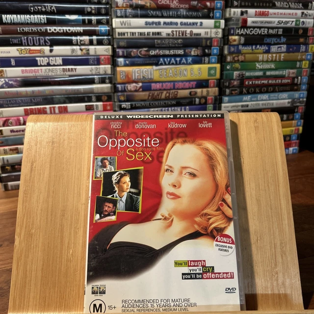 THE OPPOSITE OF Sex DVD 1998 Christina Ricci Lisa Kudrow Region 4 S6 3