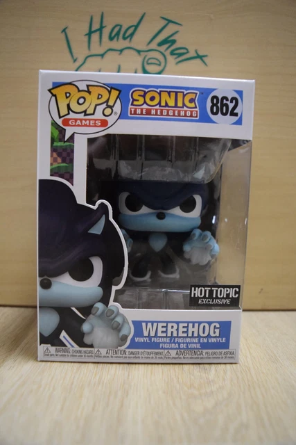 FUNKO POP SONIC Werehog Hot Topic Exclusive W Soft Protector PicClick UK