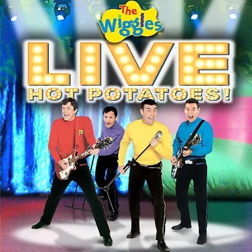 THE WIGGLES LIVE Hot Potatoes By The Wiggles CD 2005 Ex Library CD 8