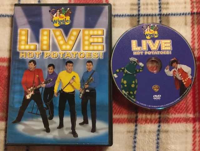 THE WIGGLES LIVE HOT POTATOES Warner DVD Disc In Great
