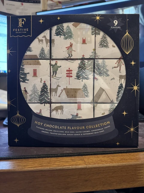 FESTIVE SELECTION HOT Chocolate Flavour Collection 9 Assorted Flavours Gift Box 11 95 PicClick UK