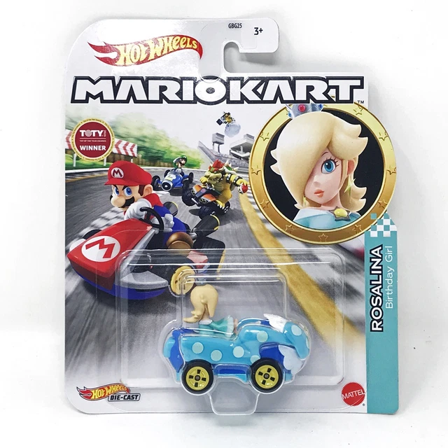 HOT WHEELS ROSALINA Birthday Girl Super Mario Kart Character Car