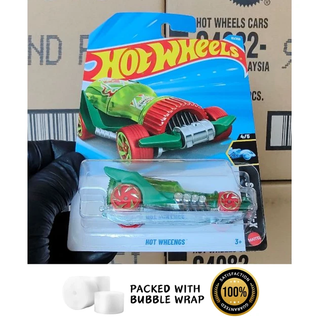 HOT WHEELS Case D RTH Hot Wheengs Regular Treasure Hunt Green Red Color
