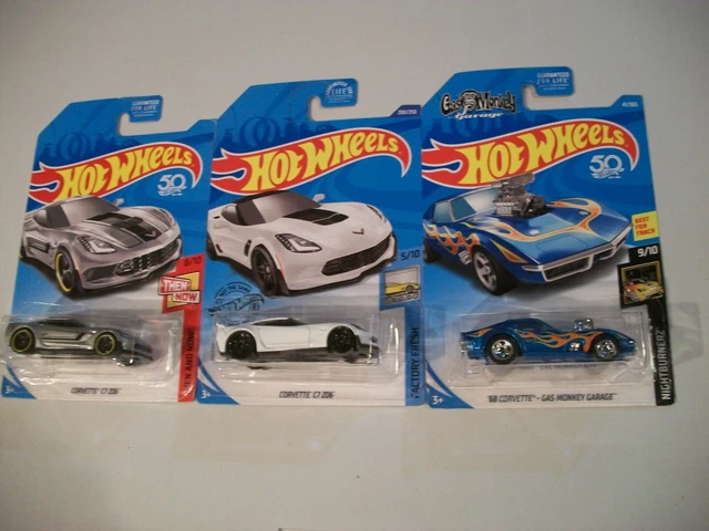 HOT WHEELS THEN Now CORVETTE C Z Zamac Factory Fresh C Z VETTE