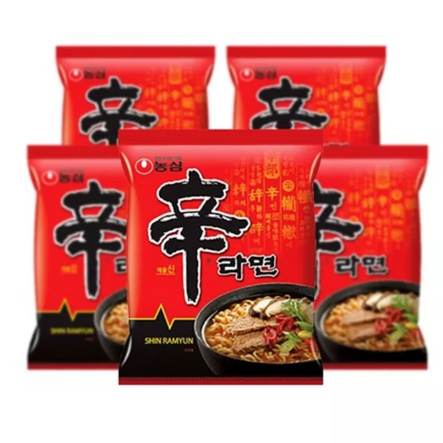 Nongshim Shin Ramyun Ramen Hot Spicy Noodle Soup G X Pack Korean