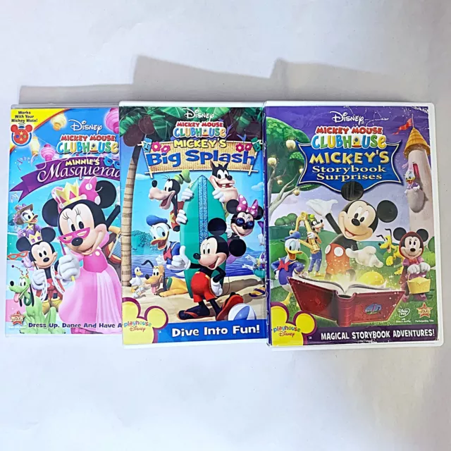 Mickey Mouse Clubhouse Dvds Pop Star Minnie And Storybook Surprises