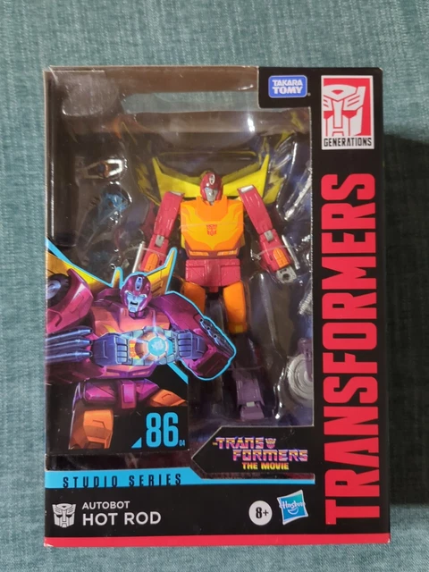 HASBRO TRANSFORMERS STUDIO Series Hot Rod Voyager Class Action Figure F