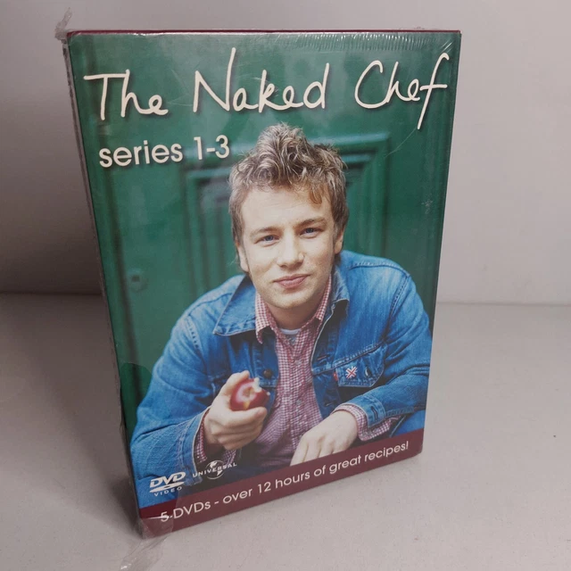 JAMIE OLIVER The Naked Chef Series DVD Box Set Brand New Factory Sealed R
