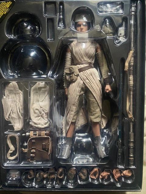 HOT TOYS STAR Wars Rey Figures From The Force Awakens Incomplete Missing BB PicClick UK