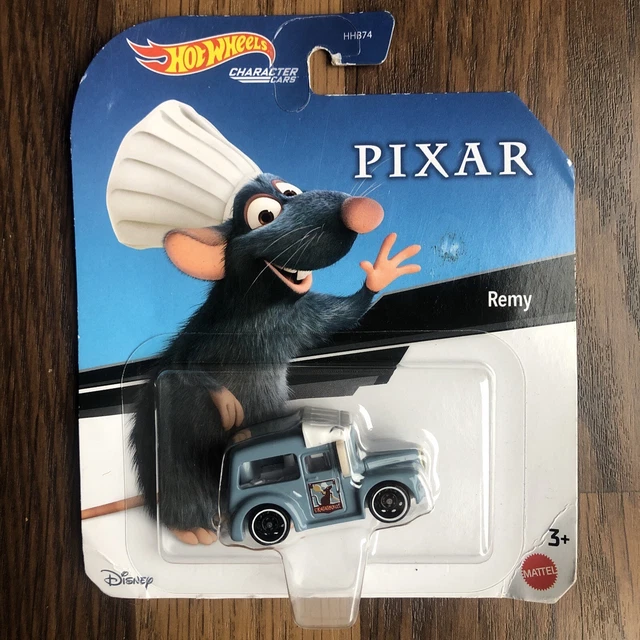 DISNEY PIXAR RATATOUILLE Remy Hot Wheels Collector Cars Nuovo Nuovo