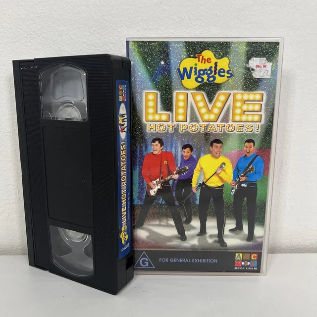 THE WIGGLES HOT Potatoes LIVE VHS Tested And Working With Photos