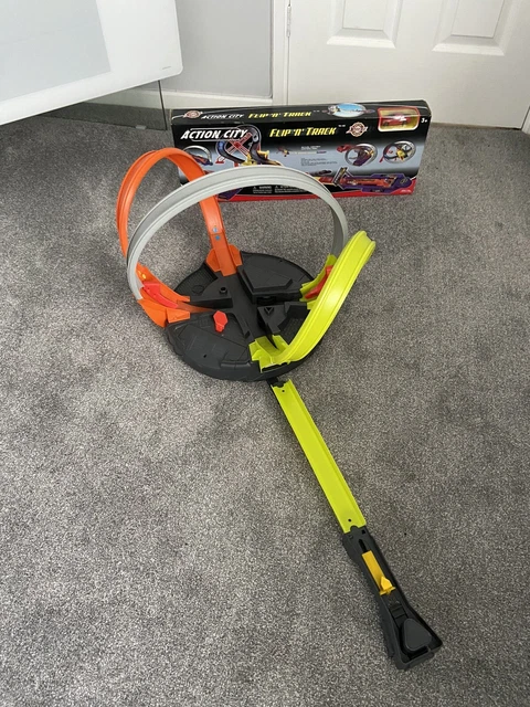 HOT WHEELS ROTO Revolution Set Motorized Rotating Loops Flip N Track Set PicClick UK